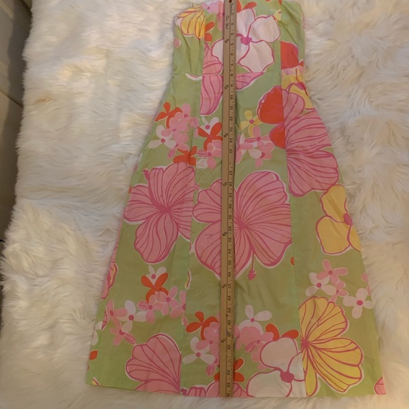 Lilly Pulitzer halter dress size 4 - Picture 6 of 10